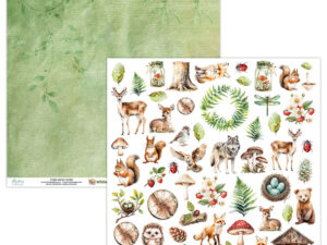 MT-WIS-09 Mintay Papers 30x30, Wildwood Secret 09