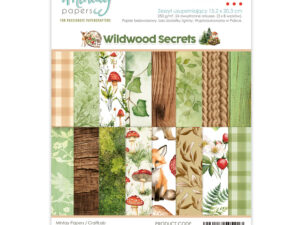 MT-WIS-11 Mintay Papers 15,2 x 20,3 cm,  Add-On Paper Pad - Wildwood Secret 11