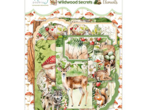 MT-WIS-LSCE Mintay Papers - Paper Die-Cuts, Wildwood Secret, 27 pcs