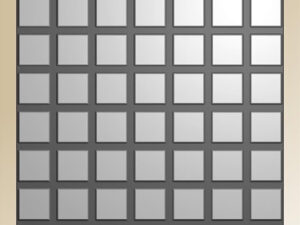 BLE1014 By Lene Embossingfolder 3D, Squares