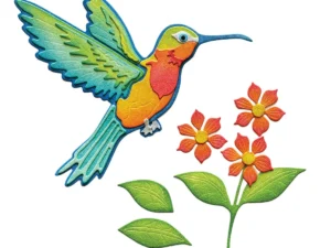 2235 Elizabeth Craft Design Die, Layered Hummingbird - Kollibri