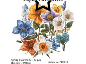 PFD010 Paper Favourites Die-Cuts, Spring Flowers #2