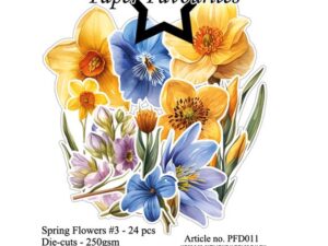 PFD011 Paper Favourites Die-Cuts, Spring Flowers #3
