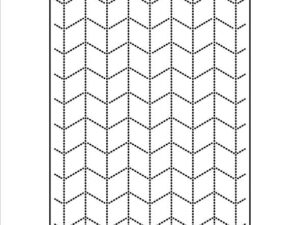 SBD547 Simple and Basic die, Baggrundsdie - Chevrons A6
