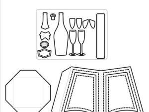 SBD550 Simple and Basic die, Bottle Cape