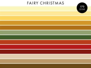 SL-ES-UPP340 StudioLight Paper Pad/Papir A5, Unicolor - Fairy Christmas