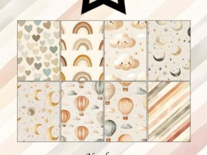 PFA184 Paper Favourites, Papirsblok A5, Newborn