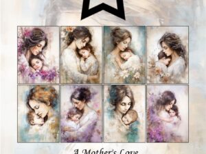 PFA581 Paper Favourites, Papirsblok A6, A Mother's Love