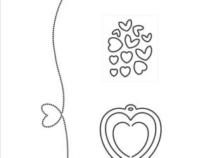 SBD561 Simple and Basic die, Happy Hearts