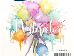 2911-3002 Vaessen Creative Florence Watercolor Paper A5, 200g Smooth Off-White, 100 ark