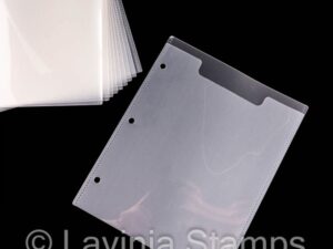 712467 Lavinia Stamps, Storage Binder Inserts