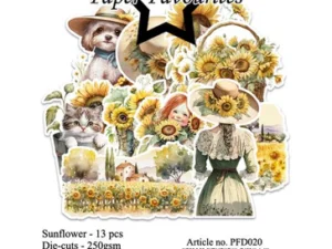 PFD020 Paper Favourites Die-Cuts, Sunflower