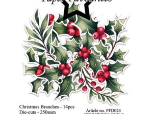 PFD024 Paper Favourites Die-Cuts, Christmas Branches