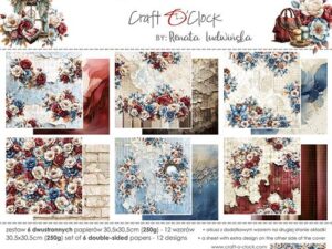 CC-C76MT-00 Craft O'Clock Paper Pack 30,5 x 30,5 cm, Mindfulness Time