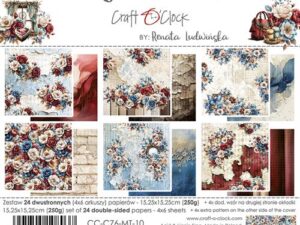 CC-C76MT-10 Craft O'Clock Paper Pack 15,25 x 15,25 cm, Mindfulness Time