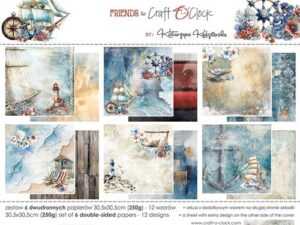 CC-F40-ET-00 Craft O'Clock Paper Pack 30,5 x 30,5 cm, Emerald Tales