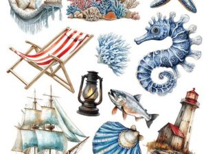 CC-F40-ET-12 Craft O'Clock Paper Pack Extras Set, Emerald