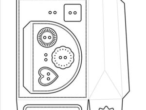 SBD571 Simple and Basic die, Giftbag - Gavepose