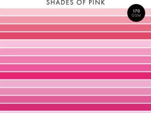 SL-ES-UPP155 StudioLight Paper Pad/Papir A5, Unicolor - Shades of Pink