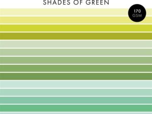 SL-ES-UPP156 StudioLight Paper Pad/Papir A5, Unicolor - Shades of Green