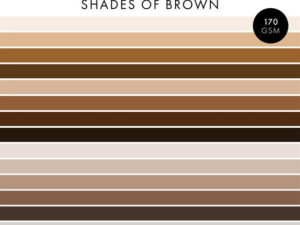 SL-ES-UPP158 StudioLight Paper Pad/Papir A5, Unicolor - Shades of Brown