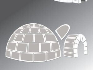 BLD1780 By Lene Die Cut/Emb, Igloo
