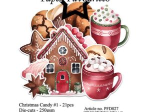 PFD027 Paper Favourites Die-Cuts, Christmas Candy #1