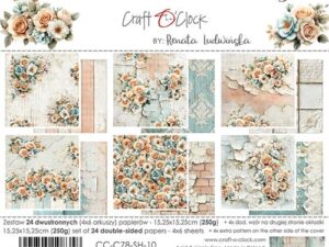 CC-C78-SH-10 Craft O'Clock Paper Pack 15,25 x 15,25 cm, Sprites of Harmony