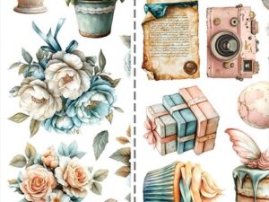 CC-C78-SH-13 Craft O'Clock Paper Pack Extras Set, Sprites of Harmony - Mix