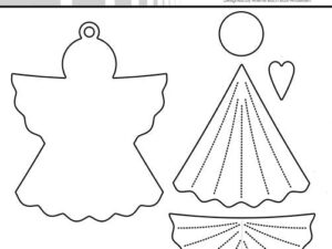 SBD580 Simple and Basic die, Angels - Engle #2 w/tag