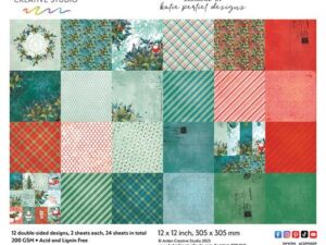 ACSPP0009 Arden Creative Studio Papirblok 30x30cm, Season of Joy