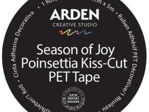 ACSCT0005 Arden Creative Studio Tape, Season of Joy - Poinsettia Kiss