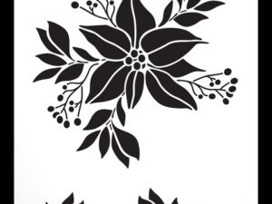 ACSST0008 Arden Creative Studio Stencil, Maker Series - Seasonal Blooms