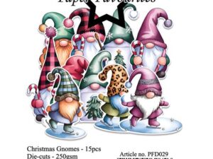 PFD029 Paper Favourites Die-Cuts, Christmas Gnomes
