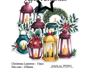 PFD031 Paper Favourites Die-Cuts, Christmas Lanterns