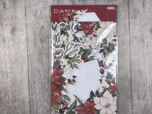 2885 Dan Cuts, Poinsettia/Julestjerner Labels & Kanter 1