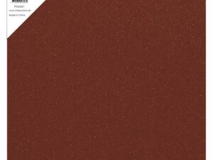PFSS207 Paper Favourites Glitter Cardstock, A4 - 5ark. - 250gr, Dark Copper - Mørk Kopper