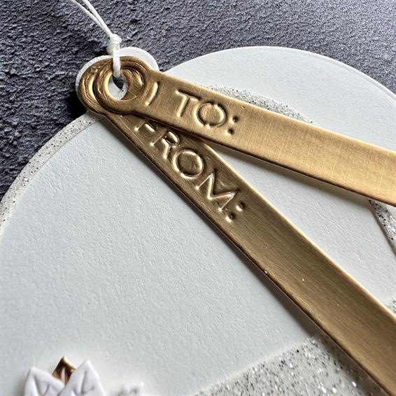 SBD591 Simple and Basic die, Decorative Oval Tags - Oval Tags - Billede 4