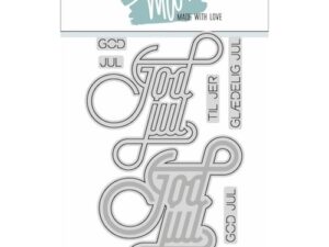 63465 MW Made With Love Dies, Tekstdie, God jul Script