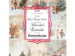 67477 Felicita Design Toppers 7,0 x 10,0 cm, Cheerful Outside