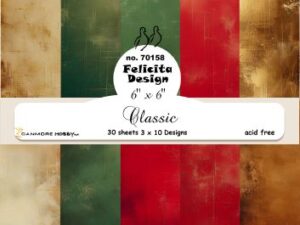 70158 Felicita Design Papirsblok 15 x 15 cm, Classic