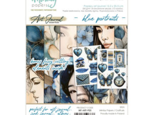 MT-ART-P03 Mintay Papers, Art Journal Paper Pad - 15x20, Blue Portraits