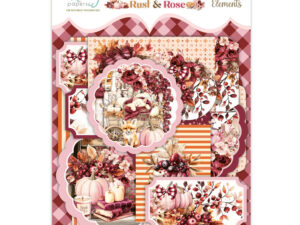 MT-RAR-LSCE Mintay Papers - Paper Die-Cuts, Rust & Rose 27 stk.