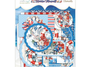 MT-RIV-LSCE Mintay Papers - Paper Die-Cuts, Riviera Moments 27 stk.