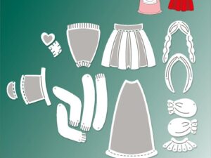 BLD1798 By Lene Die Cut/Emb, Accessories/Tilbehør for #BLD1796