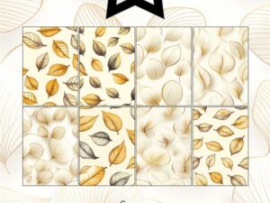 PFA200 Paper Favourites, Papirsblok A5, Leaves - Blade