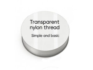 SBA653 Simple and Basic, Transparent Nylon Thread, 0,12mmx50m