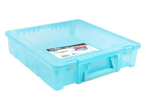 6955AA Artbin plast æske, Turkis ca 30,5x30,5