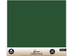 SL-CO-PS61 StudioLight Cardstock, 30x30 cm, Christmas Green - Julegrøn