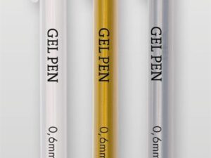SL-CO-GP02 Studio Light Gel Penns, Gel Penne, 3 stk. 0,6mm